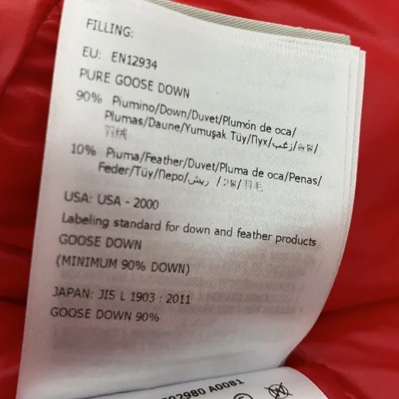 Brand new Moncler puffy down jacket
